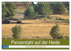 Cover Panzerstahl auf der Heide - Das Heer legt wieder los (Wandkalender 2026 DIN A4 quer), CALVENDO Monatskalender
