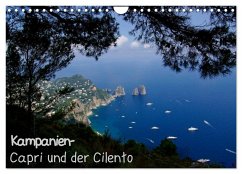 Kampanien - Capri und der Cilento (Wandkalender 2026 DIN A4 quer), CALVENDO Monatskalender