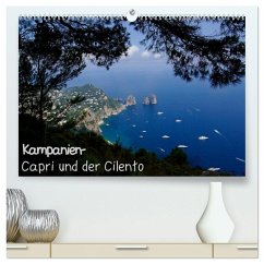 Kampanien - Capri und der Cilento (hochwertiger Premium Wandkalender 2026 DIN A2 quer), Kunstdruck in Hochglanz