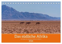 Cover Das südliche Afrika 2026 (Tischkalender 2026 DIN A5 quer), CALVENDO Monatskalender