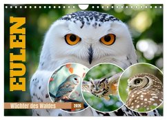 EULEN Wächter des Waldes (Wandkalender 2026 DIN A4 quer), CALVENDO Monatskalender EULEN Wächter des Waldes (Wandkalender 2026 DIN A4 quer), CALVENDO Monatskalender