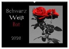 Cover Schwarz-Weiß-Rot (Wandkalender 2026 DIN A2 quer), CALVENDO Monatskalender