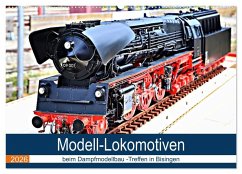 Modell-Lokomotiven beim Dampfmodellbau - Treffen in Bisingen (Wandkalender 2026 DIN A2 quer), CALVENDO Monatskalender