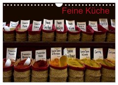 Cover Feine Küche (Wandkalender 2026 DIN A4 quer), CALVENDO Monatskalender