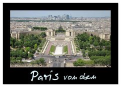 Cover Paris von oben (Wandkalender 2026 DIN A2 quer), CALVENDO Monatskalender