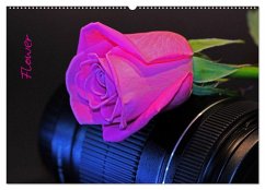 Flower (Wandkalender 2026 DIN A2 quer), CALVENDO Monatskalender