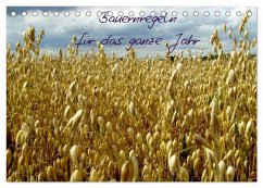 Bauernregeln für das ganze Jahr (Tischkalender 2026 DIN A5 quer), CALVENDO Monatskalender Bauernregeln für das ganze Jahr (Tischkalender 2026 DIN A5 quer), CALVENDO Monatskalender