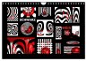 SCHWARZ, WEIß, ROT (Wandkalender 2026... - Bild 1