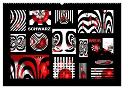 SCHWARZ, WEIß, ROT (Wandkalender 2026 DIN A2 quer), CALVENDO Monatskalender SCHWARZ, WEIß, ROT (Wandkalender 2026 DIN A2 quer), CALVENDO Monatskalender