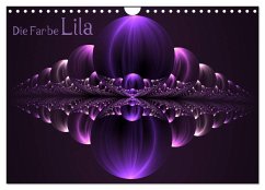 Cover Die Farbe Lila (Wandkalender 2026 DIN A4 quer), CALVENDO Monatskalender