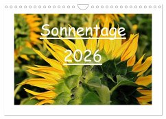 Sonnentage 2026 (Wandkalender 2026 DIN A4 quer), CALVENDO Monatskalender