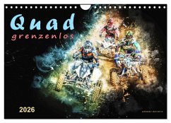 Quad grenzenlos (Wandkalender 2026 DIN A4 quer), CALVENDO Monatskalender