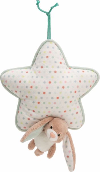 Spieluhr Stern mit Hase Fjella