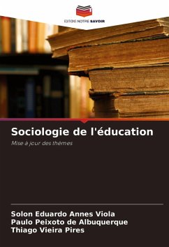 Cover Sociologie de l'éducation