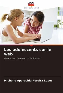 Les adolescents sur le web Cover Les adolescents sur le web