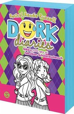 Cover Nikkis (nicht ganz so) fabulöser Schüleraustausch / DORK Diaries Bd.11