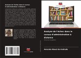 Analyse de l'échec dans le cursus d'administration à distance Analyse de l'échec dans le cursus d'administration à distance