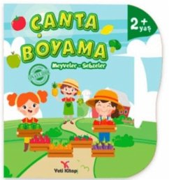 Cover Canta Boyama - Meyveler, Sebzeler