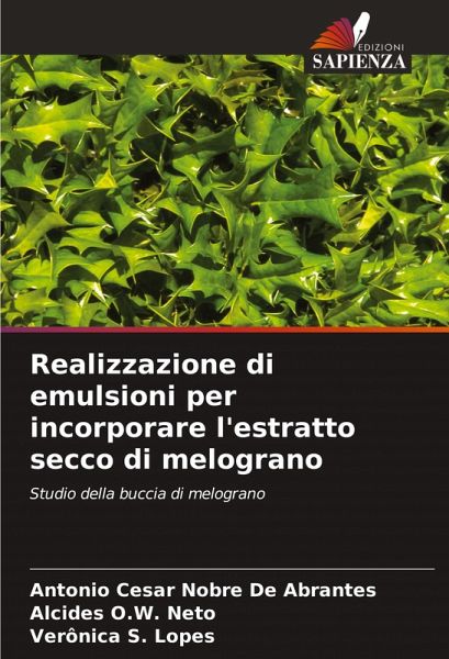 Realizzazione di emulsioni per incorporare l'estratto secco di melograno