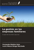La gestión en las empresas familiares La gestión en las empresas familiares