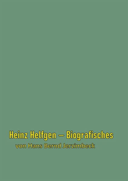 Heinz Helfgen Heinz Helfgen