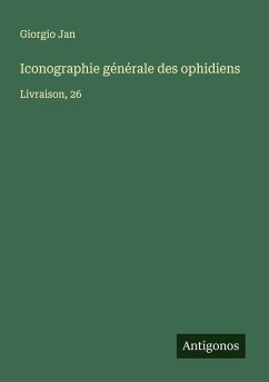 Cover Iconographie générale des ophidiens