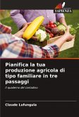 Pianifica la tua produzione agricola di tipo familiare in tre passaggi Pianifica la tua produzione agricola di tipo familiare in tre passaggi