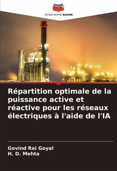 Cover Répartition optimale de la puissance active et réactive pour les réseaux électriques à l'aide de l'IA