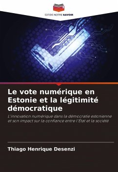 Le vote numérique en Estonie et la légitimité démocratique Cover Le vote numérique en Estonie et la légitimité démocratique