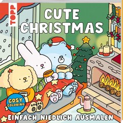 Cover Cosy Coloring - Cute Christmas