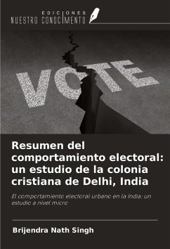 Cover Resumen del comportamiento electoral: un estudio de la colonia cristiana de Delhi, India