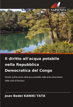 Il diritto all'acqua potabile nella Repubblica Democratica del Congo - KANIKI TATA, Jean Bedel