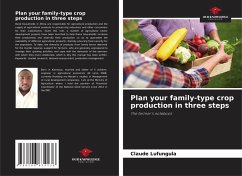 Plan your family-type crop production in three steps - LUFUNGULA, Claude