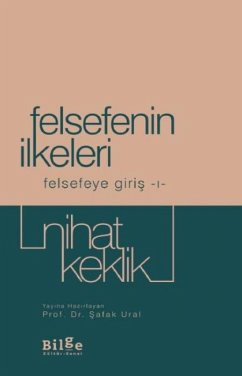 Cover Felsefenin Ilkeleri Felsefeye Giris-I
