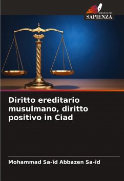 Cover Diritto ereditario musulmano, diritto positivo in Ciad