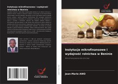 Cover Instytucje mikrofinansowe i wydajno¿¿ rolnictwa w Beninie