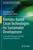 Biomass-based Clean Technologies for Sustainable Development Biomass-based Clean Technologies for Sustainable Development