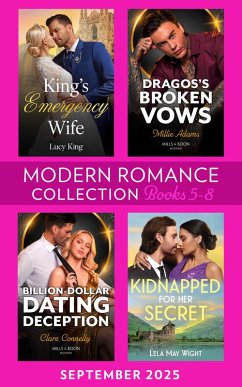 Modern Romance September 2025 Books 5-8 (eBook, ePUB) - King, Lucy; Adams, Millie; Wight, Lela May; Connelly, Clare