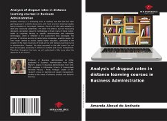 Cover Analysis of dropout rates in distance learning courses in Business Administration
