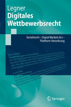 Cover Digitales Wettbewerbsrecht (eBook, PDF)