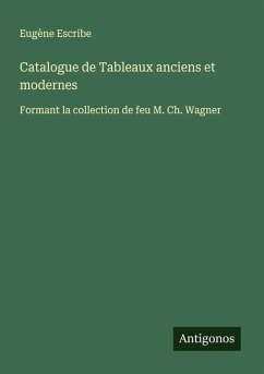 Cover Catalogue de Tableaux anciens et modernes