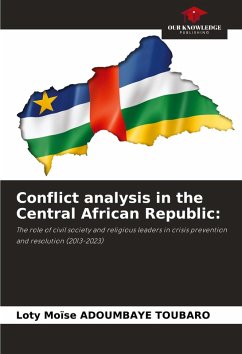 Cover Conflict analysis in the Central African Republic: