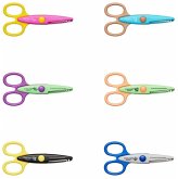 Fiskars Kidzors™ Kinder-Dekorscheren inkl. Tasche, 13 cm, Rechts- und Linkshänder, ab 4 Jahren, 6er Set Fiskars Kidzors™ Kinder-Dekorscheren inkl. Tasche, 13 cm, Rechts- und Linkshänder, ab 4 Jahren, 6er Set