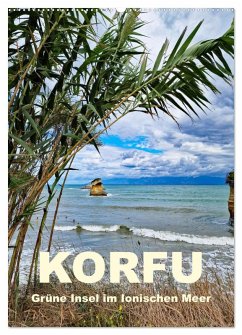 Cover Korfu Grüne Insel im Ionischen Meer (Wandkalender 2026 DIN A2 hoch), CALVENDO Monatskalender