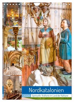 Nordkatalonien, Spirituelle Kraftorte im Land der Katharer (Wandkalender 2026 DIN A4 hoch), CALVENDO Monatskalender