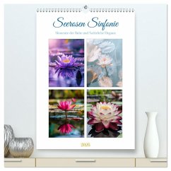 Cover Seerosen Sinfonie (hochwertiger Premium Wandkalender 2026 DIN A2 hoch), Kunstdruck in Hochglanz