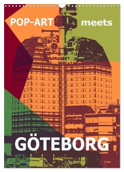 Cover POP-ART meets Göteborg (Wandkalender 2026 DIN A3 hoch), CALVENDO Monatskalender