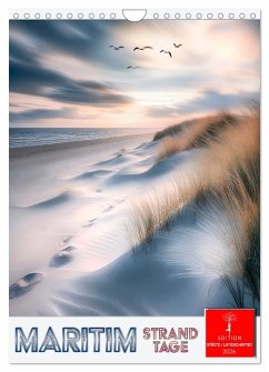 Cover Maritim - Strandtage (Wandkalender 2026 DIN A4 hoch), CALVENDO Monatskalender