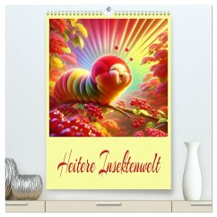 Heitere Insektenwelt (hochwertiger Premium Wandkalender 2026 DIN A2 hoch), Kunstdruck in Hochglanz Heitere Insektenwelt (hochwertiger Premium Wandkalender 2026 DIN A2 hoch), Kunstdruck in Hochglanz