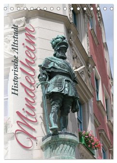 Cover Historische Altstadt Mindelheim (Tischkalender 2026 DIN A5 hoch), CALVENDO Monatskalender